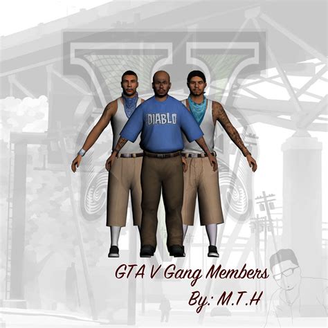 GTA San Andreas GTA V Gangs Mod - GTAinside.com