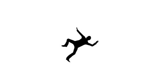 Falling Man Silhouette at GetDrawings | Free download