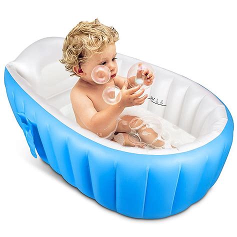 Baby Tubs Baby Inflatable Bathtub Bath Tub Safety Newborn Swimming Pool ...