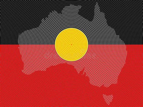 Aboriginal Flag Background