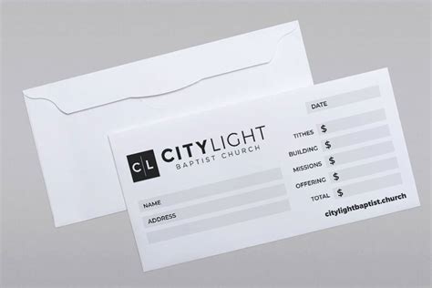 Offering Envelopes - Compel Graphics & Printing