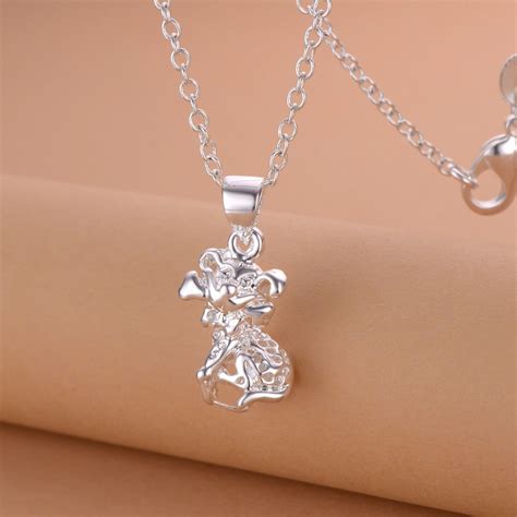 Kids Silver Necklace LSN012 – Lucky Silver