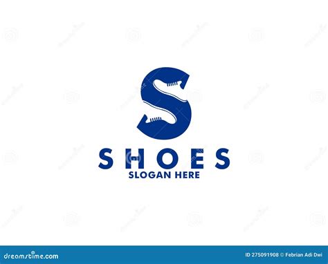 Letter S Shoes Logo Design Vector Icon Graphic Emblem Illustration ...