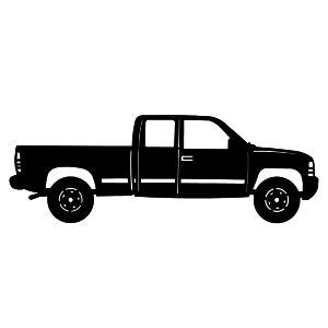 Free Diesel Truck Silhouette, Download Free Diesel Truck Silhouette png ...