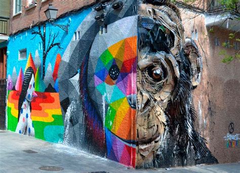 Top 25 Madrid Street Art and Graffiti Spots (with coordinates)