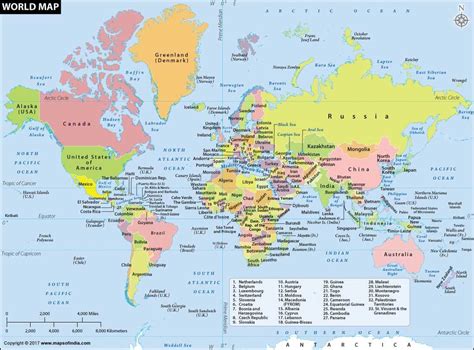 A Clickable Map Of World Countries - Freddy Bernardine