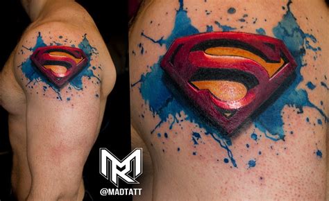 Superman Logo | Superman tattoos, Superman logo, Marvel tattoos