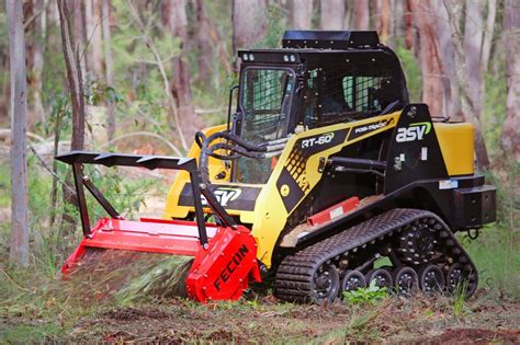 Standard Flow Skid Steer Mulcher | Fecon Forestry Attachments