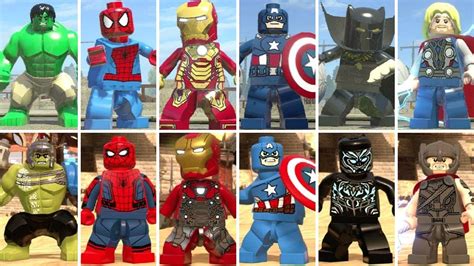 Characters in lego marvel avengers - ludatrendy