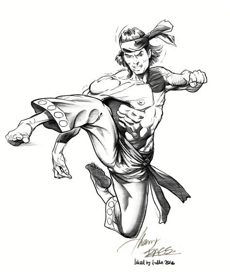 Daily Sketches Shang-Chi by fedde on DeviantArt