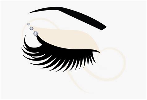 Transparent Eyelash Logo Design , Free Transparent Clipart - ClipartKey