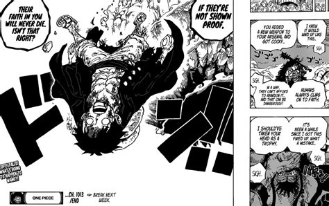 Chapter Discussion - One piece chapter 1013 :Kaido will be destroyed by ...