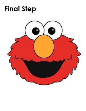 How to Draw Elmo