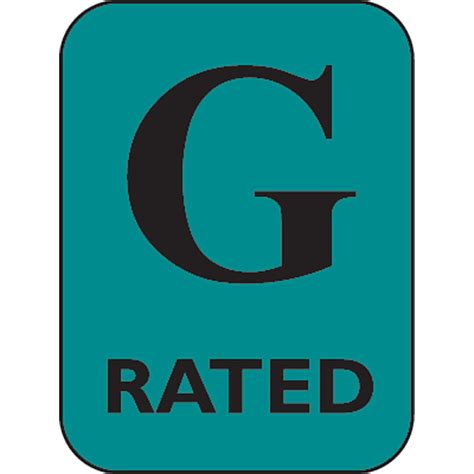 Rated G Logo - ClipArt Best