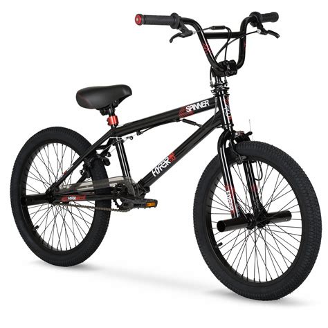 20 inch Hyper Spinner Gloss Black BMX Bike - Walmart.com