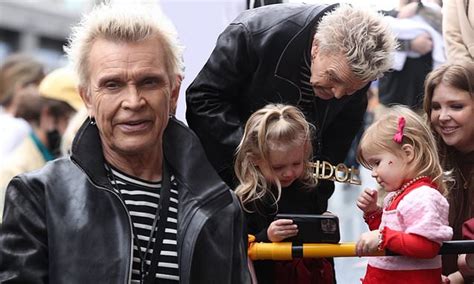 Billy Idol stops by Hollywood Walk of Fame with family ahead of his ...