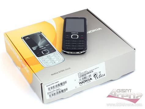 Nokia 6700 classic pictures, official photos