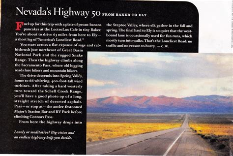 Highway 50 Road Trip with the Griswolds | Saying Nothing in Particular