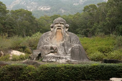 The stone statue of Lao Tzu ☯️☯️☯️ [Chinese philosopher and writer. He ...