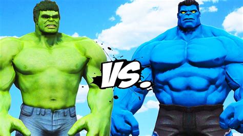 Hulk Vs Blue Hulk