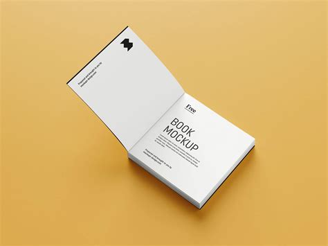 Free Square Paperback Book Mockup PSD Set (8 Renders) - Good Mockups