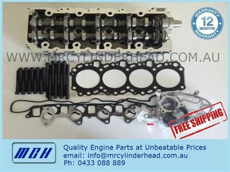 Toyota Hilux Hiace Prado Assembled 1KD Cylinder Head Kit complete VRS ...