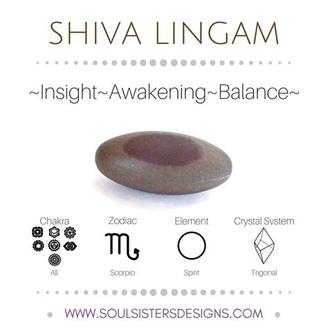 Shiva Lingam | Metaphysical Properties |Soul Sisters Designs