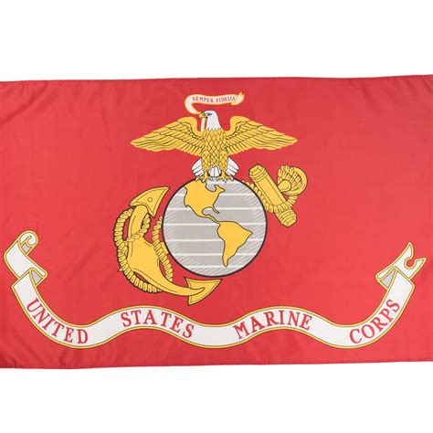 Marine Corps Outdoor Flag Flag Marine Corps Usmc Double G128 Sided ...