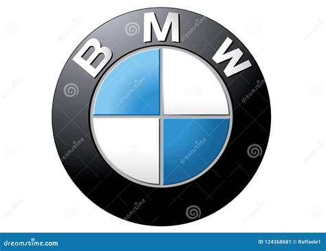 Logo BMW editorial photo. Illustration of aviable, white - 124368681