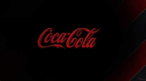 Coca-Cola logo, Coca-Cola, drink, red, black HD wallpaper | Wallpaper Flare