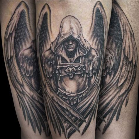 110+ Best Guardian Angel Tattoos - Designs & Meanings (2019)