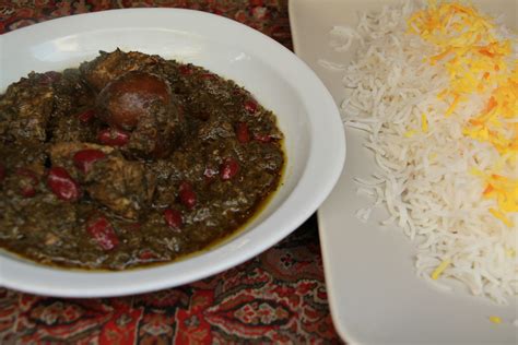 Ghormeh sabzi - Restaurant Colbeh