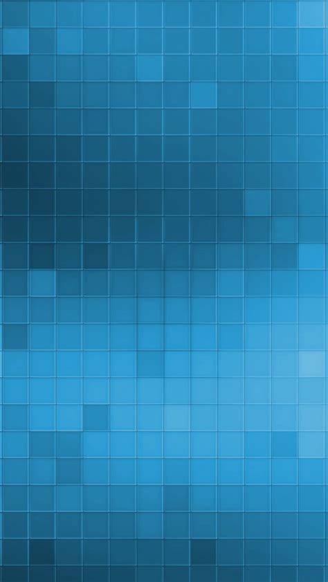 Blue Tiles iPhone Wallpapers Free Download