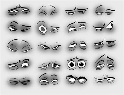 Cartoon Eyes Drawing Reference : Expressions Painting Tut Reto Stylestr ...