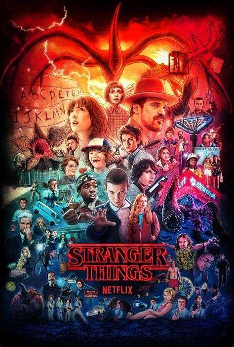 Stranger Things - Seasons 1-3 Poster - Stranger Things Photo (43081855 ...