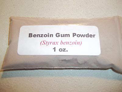 1 oz. Benzoin Gum Powder (Styrax benzoin) | eBay