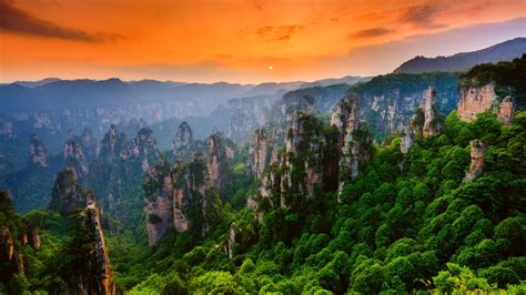 Zhangjiajie National Forest Park in China - photos and description