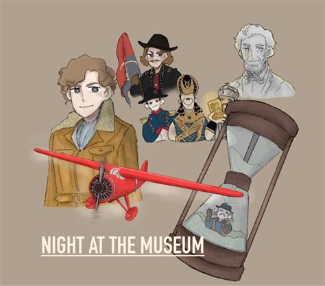 Night at the museum 2 fanart | การ์ตูนตลก