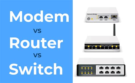 Modem vs Router vs Switch: Exploring the Difference