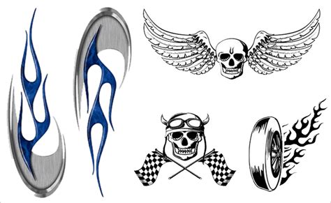 Funny Motorcycle Stickers | Motorcycle Helmet Stickers