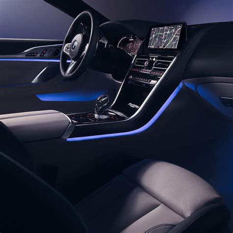 BMW interior lighting | Bmw interior, Bmw, Sports cars luxury