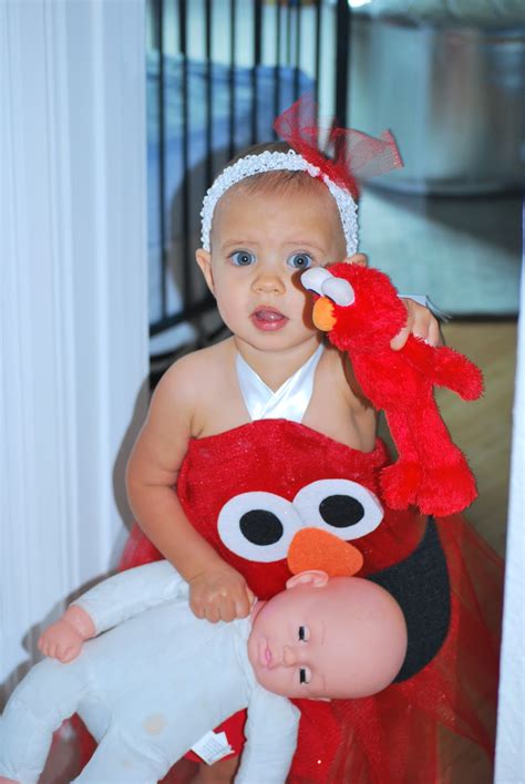 Kara's Korner: No Sew Elmo Halloween Costume