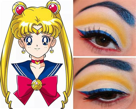 Sailor moon | Sailor moon makeup, Sailor moon, Cartoon makeup