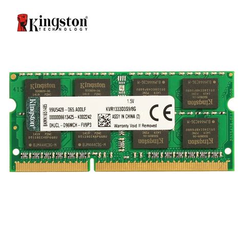 Kingston DDR3 RAM 8GB laptop ram 8 GB Memory ddr3 1333Mhz KVR1333D9S9 ...