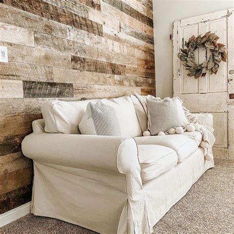 Wood Accent Wall Ideas For Living Room | Baci Living Room