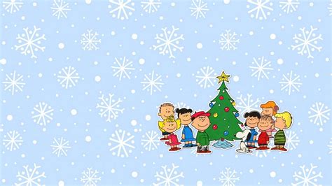 Download Snoopy Christmas Snowflakes Wallpaper | Wallpapers.com