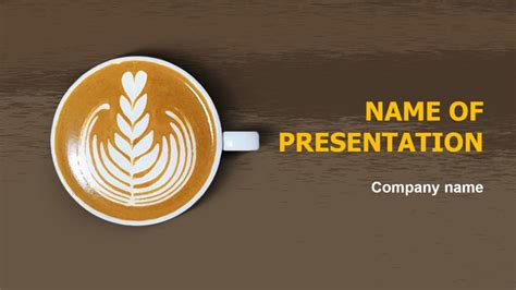 Download free Coffee Time PowerPoint template for your presentation