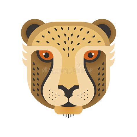 Cheetah Face Stock Illustrations – 4,054 Cheetah Face Stock ...