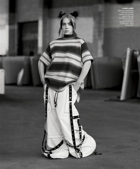 BILLIE EILISH in Vogue Magazine, March 2020 – HawtCelebs