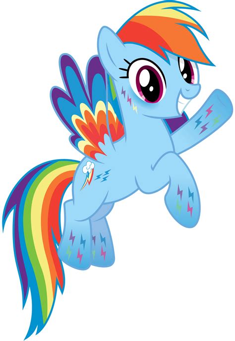 Rainbow Dash - Rainbowfied from Group Shot by CaliAzian on DeviantArt